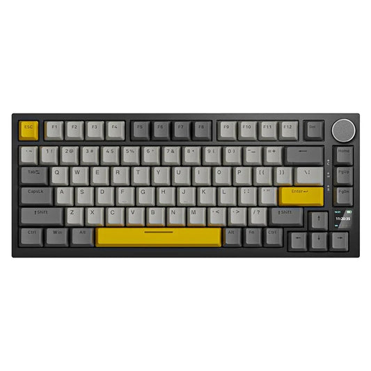 Clavier Mécanique - WirelessMechanicalKeyboard™ - Gris Foncé - Univers - jeux