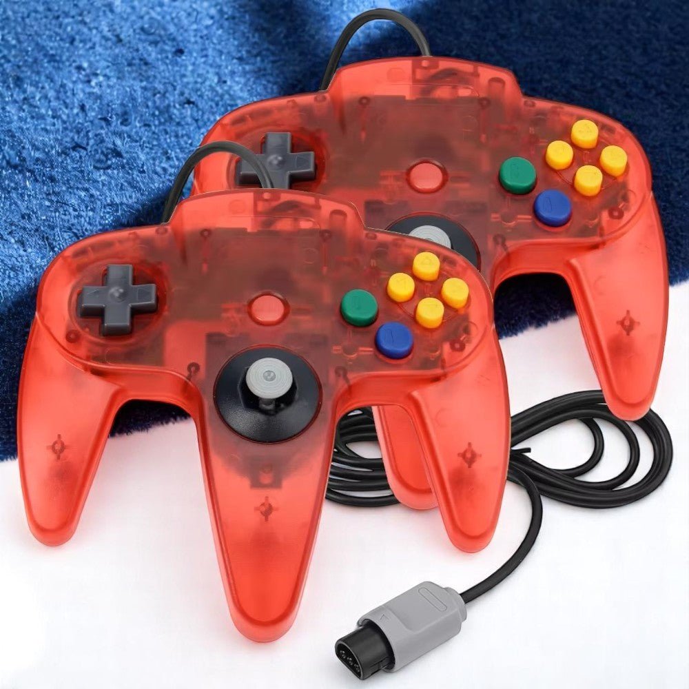 Manette N64 - RetroPad64Duo™ - Rouge - Univers - jeux