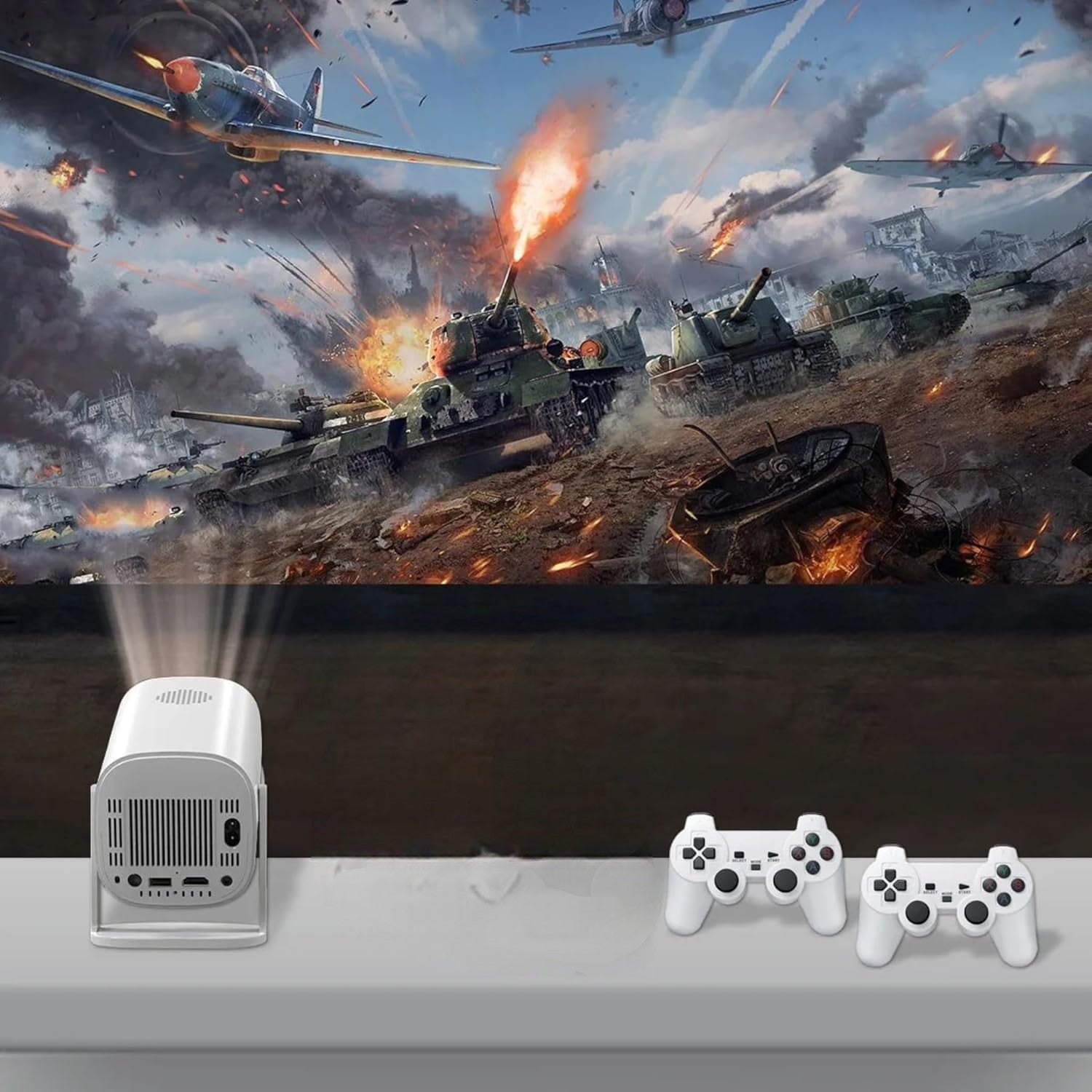 Retro Projecteur Bluetooth - GameProjectSet™ - Univers - jeux