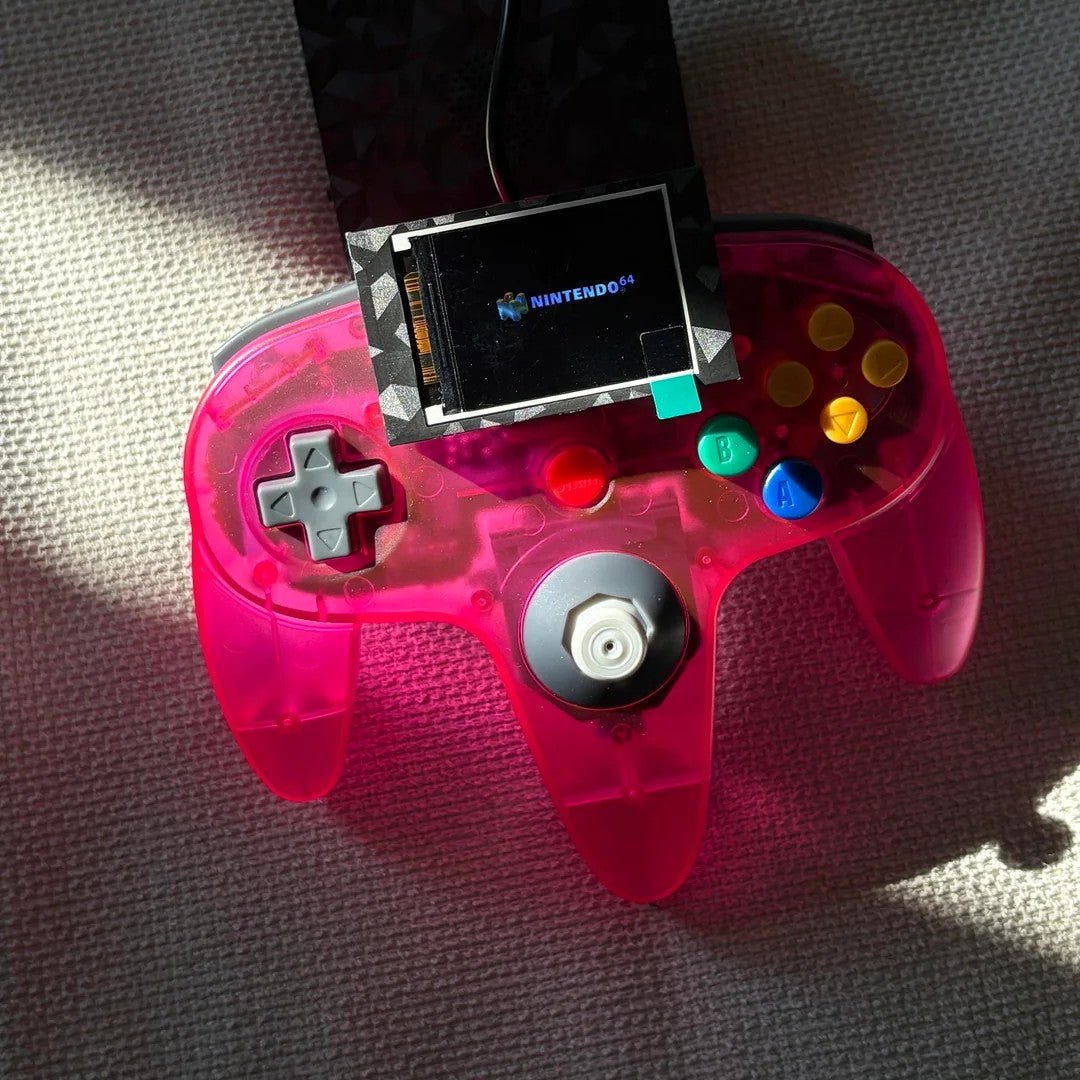 Manette N64 - RetroPad64Duo™ - Rose - Univers - jeux