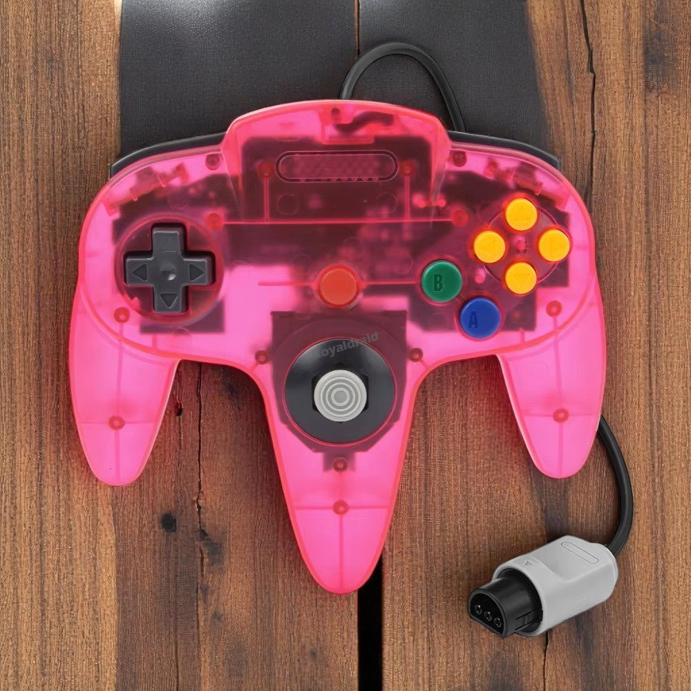 Manette N64 - RetroPad64Duo™ - Rose - Univers - jeux