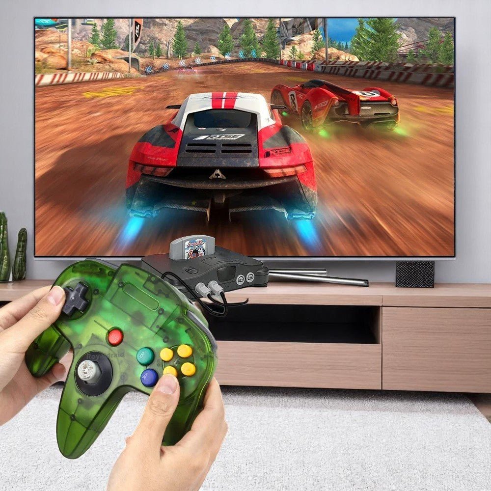 Manette N64 - RetroPad64Duo™ - Vert - Univers - jeux