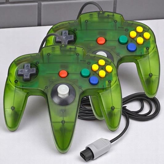 Manette N64 - RetroPad64Duo™ - Vert - Univers - jeux