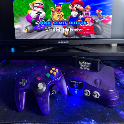 Manette N64 - RetroPad64Duo™ - Violet - Univers - jeux