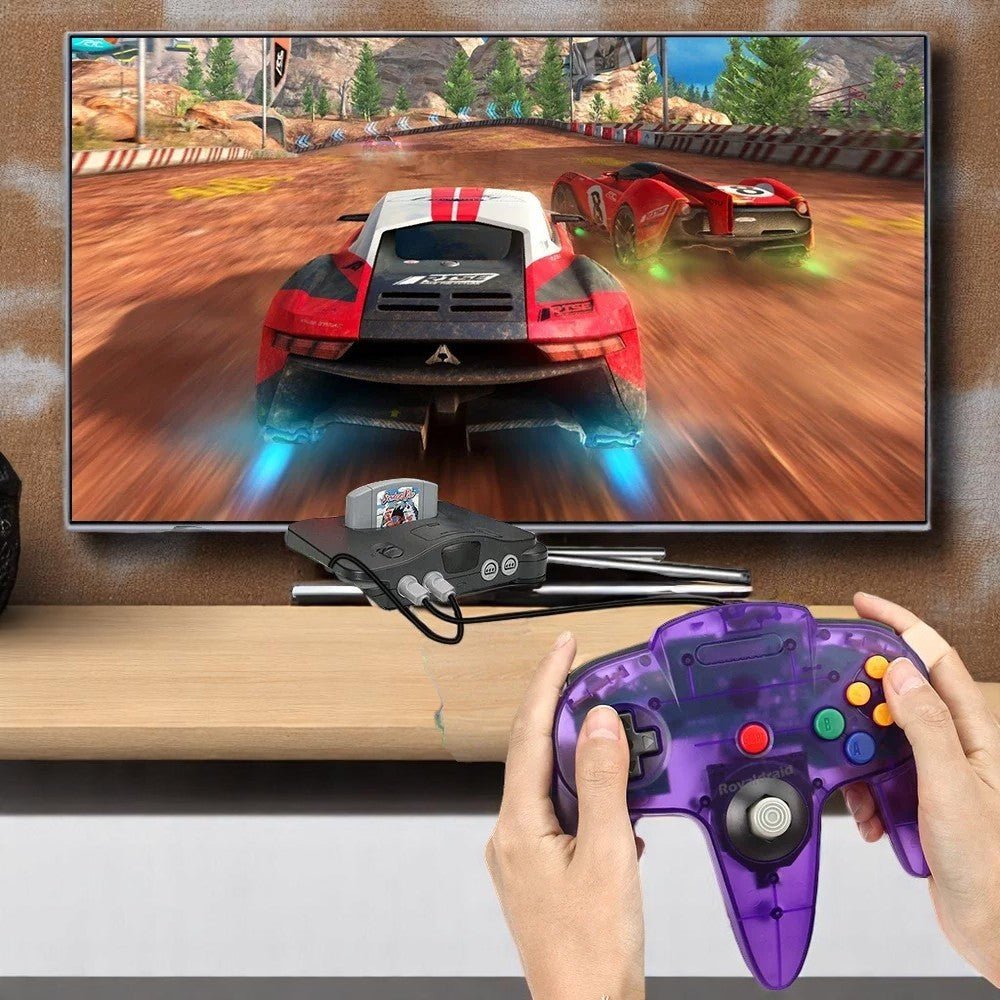 Manette N64 - RetroPad64Duo™ - Violet - Univers - jeux
