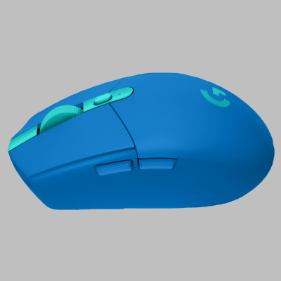 Souris Gamer - GameGlide™ - Bleu - Univers - jeux