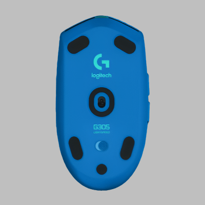 Souris Gamer - GameGlide™ - Bleu - Univers - jeux